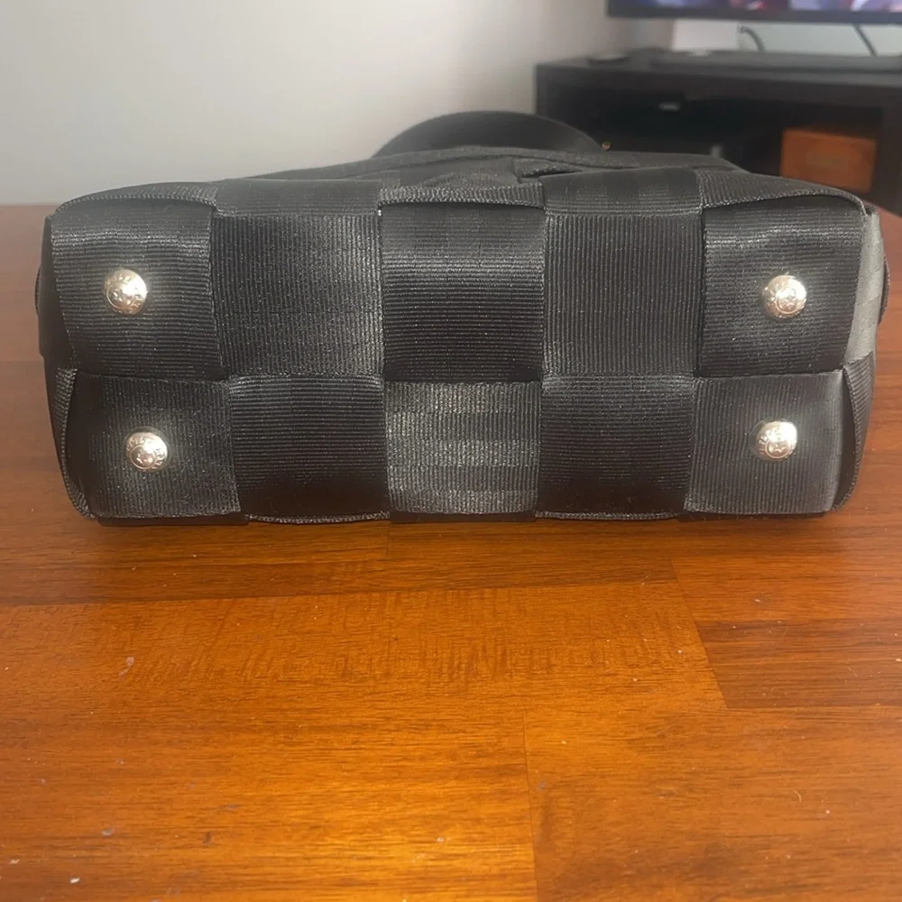 Harveys Black Woven Seatbelt Tote